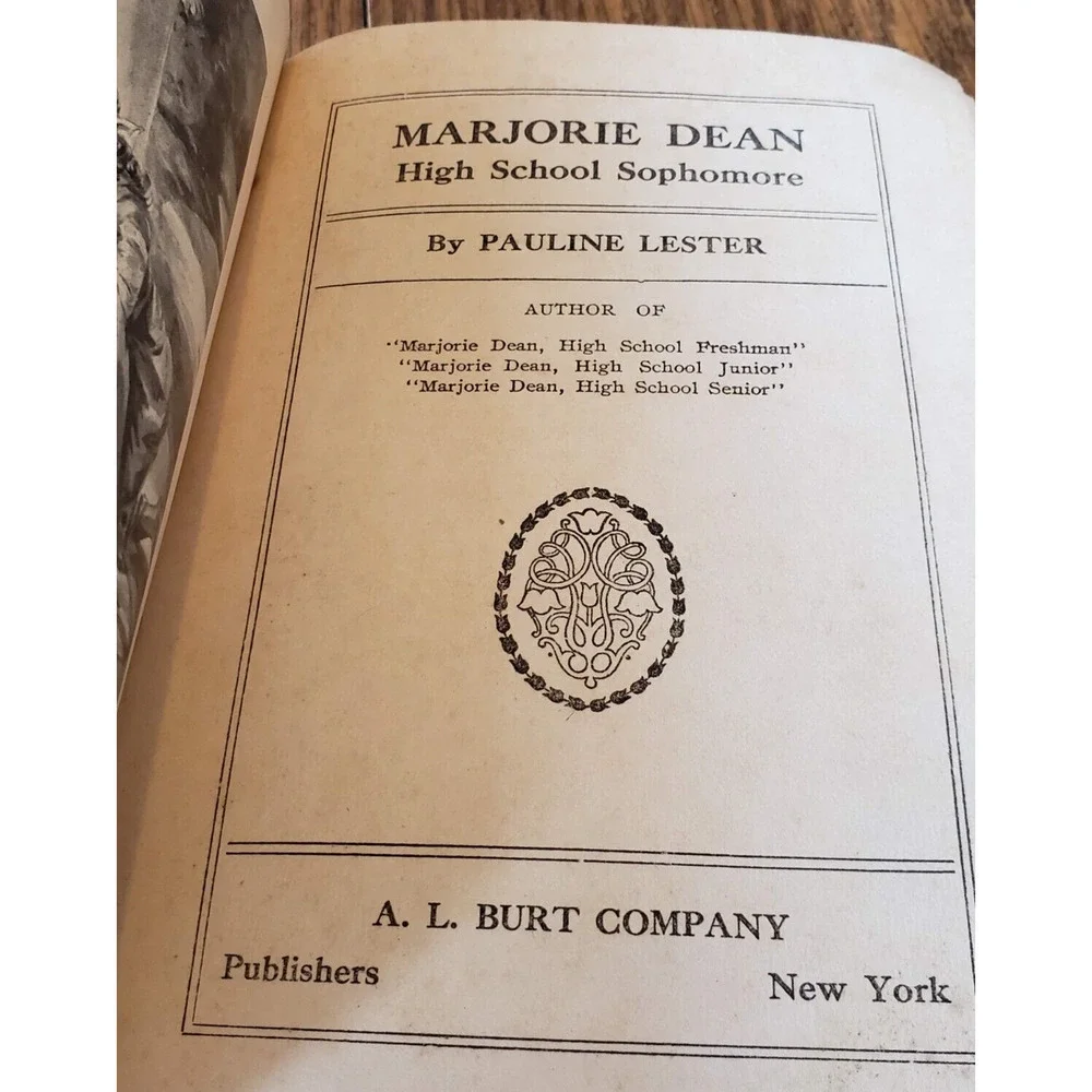 Marjorie Dean High School Sophomore by Pauline Lester Hardcover